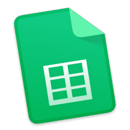 Google Sheets Mac 替代图标